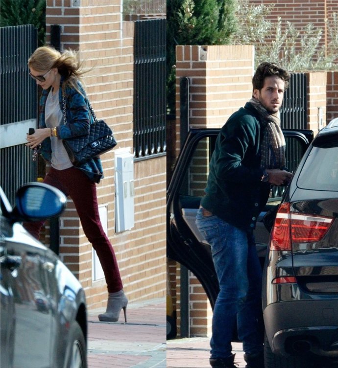 Alba Carrillo y Feliciano Lopez