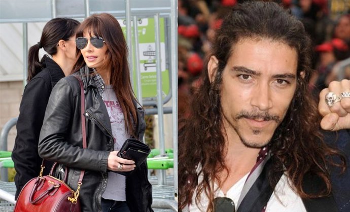 La presentadora y el actor