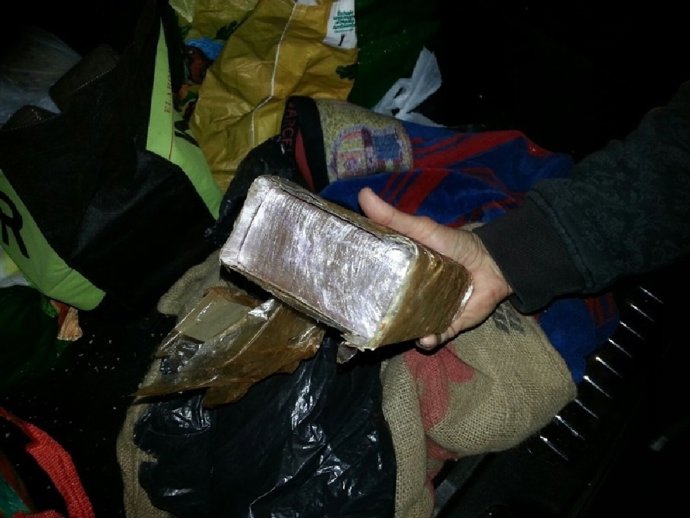 55 Kilos De Hachís Encontrados En Un Coche En Hernani