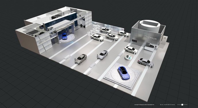 Stand de Lexus en el Salón de Ginebra 2013