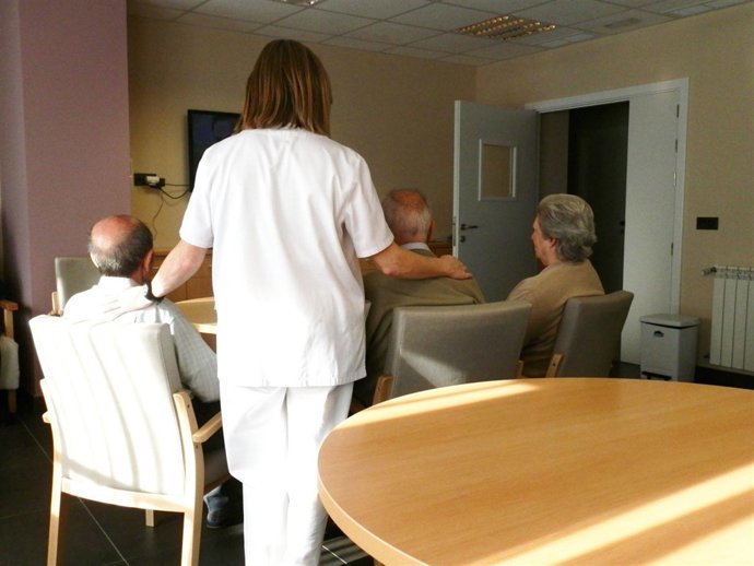 Algunos de los residentes en 'Torremedina'