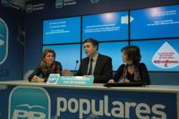 Rojas (PP-A) ve con tristeza cómo Rubalcaba quiere "ganar en la calle lo que no gana en las urnas" con el caso Bárcenas