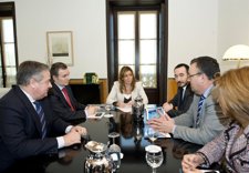 Reunión De La Consejera De Presidencia Con Responsables De La Empresa APM Algeci