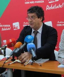 Diego Valderas, hoy en rueda de prensa