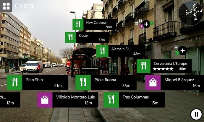 Recurso Nokia Vista Urbana