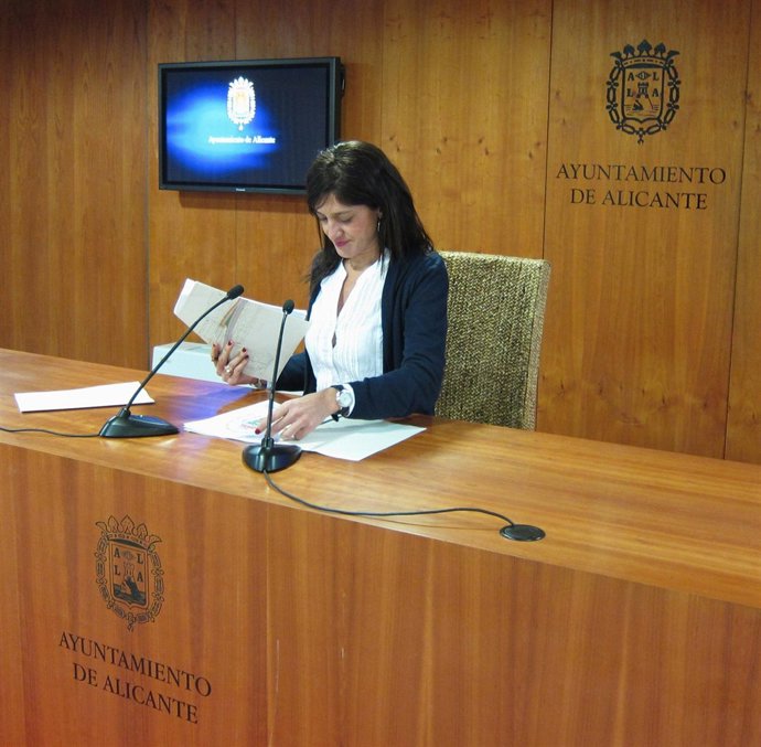 Marta García-Romeu, en rueda de prensa