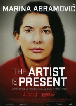Cartel de la película sobre Marina Abramovic 