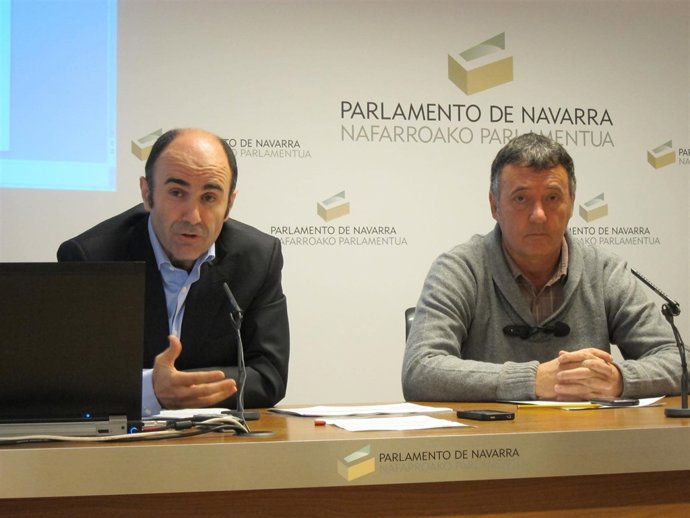 Manu Ayerdi y Pachi Leuza.