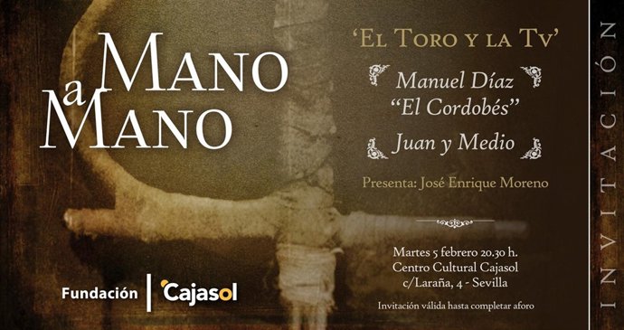 El Cordobés y Juna y Medio protagonizan el 'Mano a mano' de Cajasol