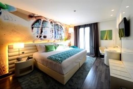 Habitación del hotel Indigo Barcelona