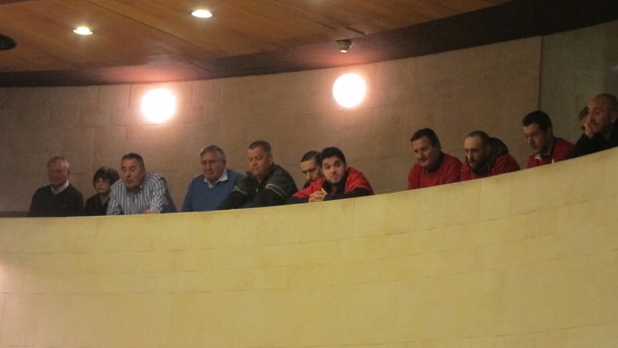 Comité de Sniace en el Parlamento