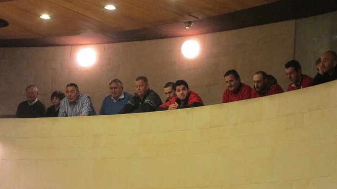 Comité de Sniace en el Parlamento