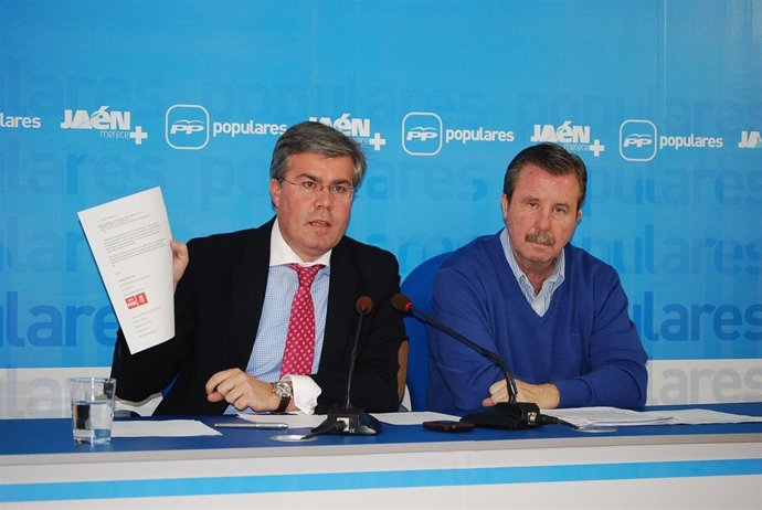 Alcalde de Jaén y presidente del PP provincial, José Enrique Fernández de Moya