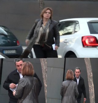 Entrega del sobre que han recibido los Duques de Palma