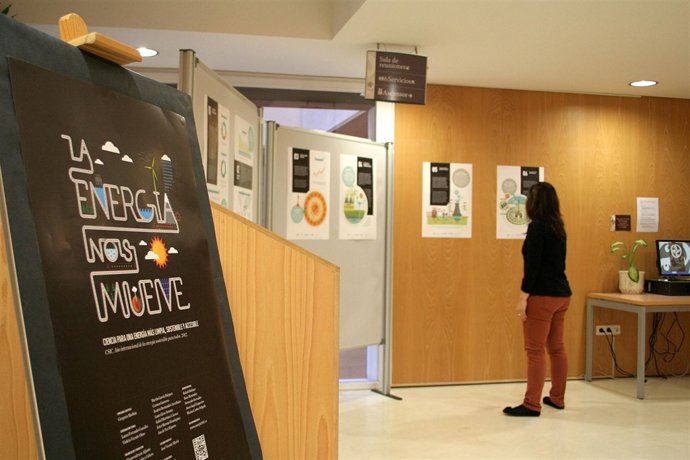 Paneles de la exposición