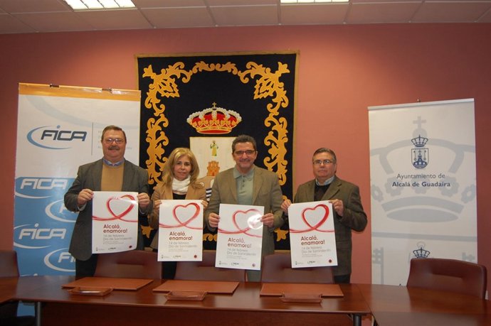 Cartel anunciador de la campaña de San Valentín. 