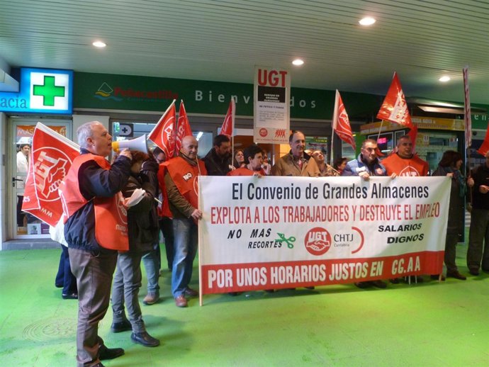 Concentración Carrefour Peñacastillo