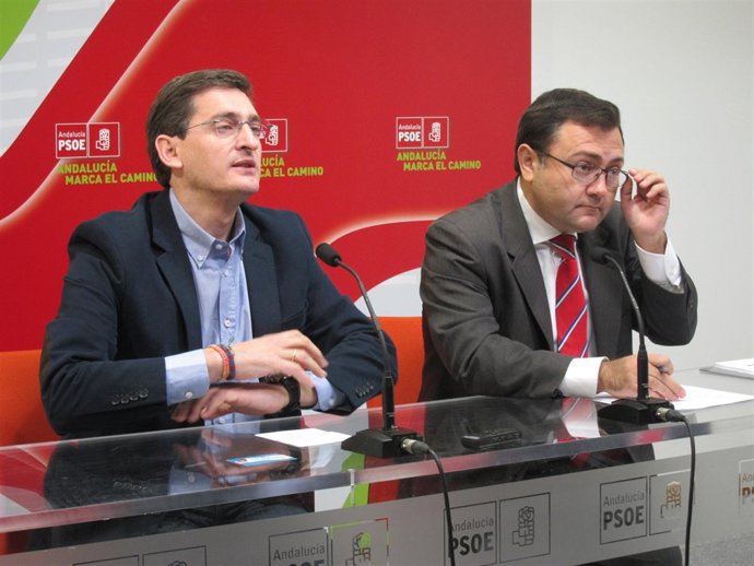 José Luis Sánchez Teruel y Miguel Ángel Heredia (PSOE)
