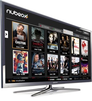 Aplicación Nubeox en SmartTV