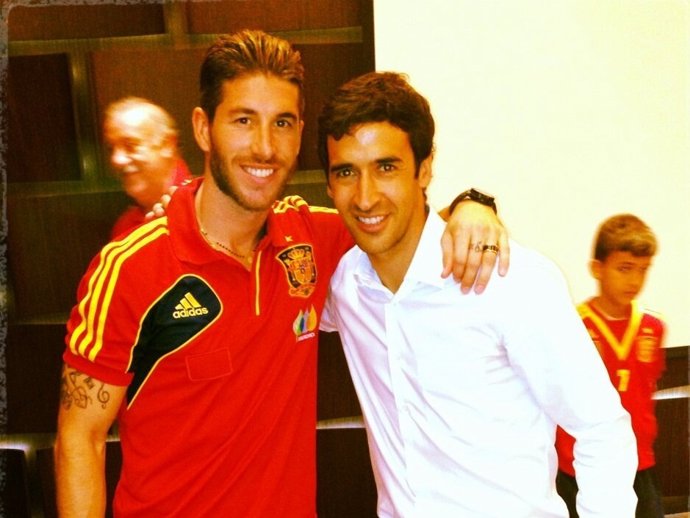 Sergio Ramos Raúl González visita selección Doha