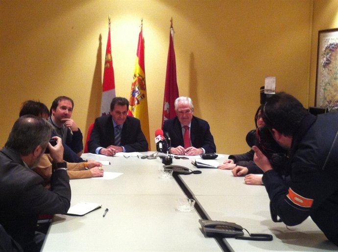 Guillermo García con los Consejos Reguladores