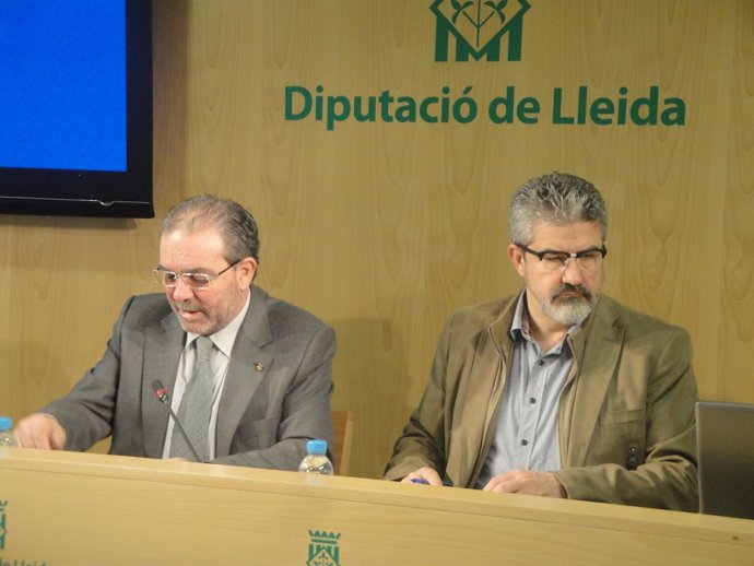Joan Reñé y Josep Maria Roigé, Diputación de Lleida