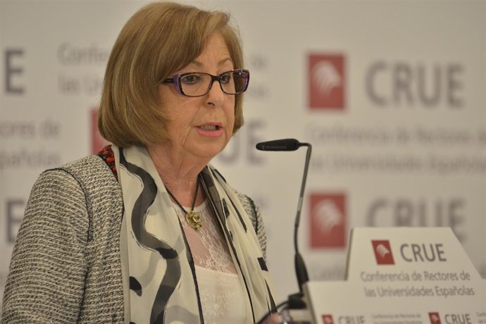 Presidenta de la CRUE, Adelaida de la Calle