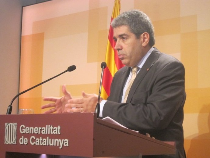 El portavoz del Govern, Francesc Homs