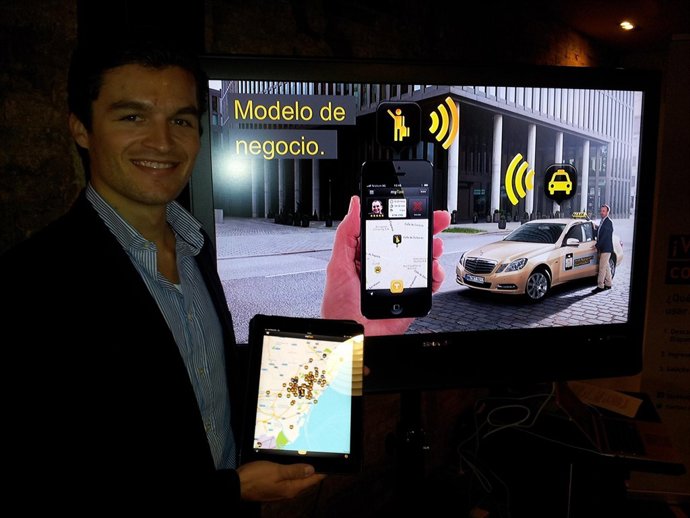 El director ejecutivo de myTaxi, Johann Völkers