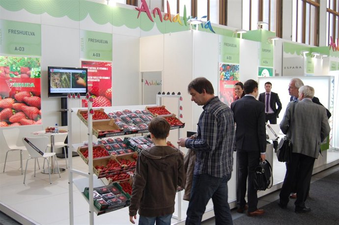 Stand Del Sector Fresero En Fruit Logística En Berlín.
