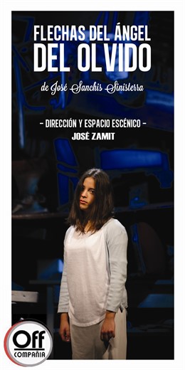 La compañía Off estrena Flechas del Ángel del Olvido de José Sanchis Sinisterra