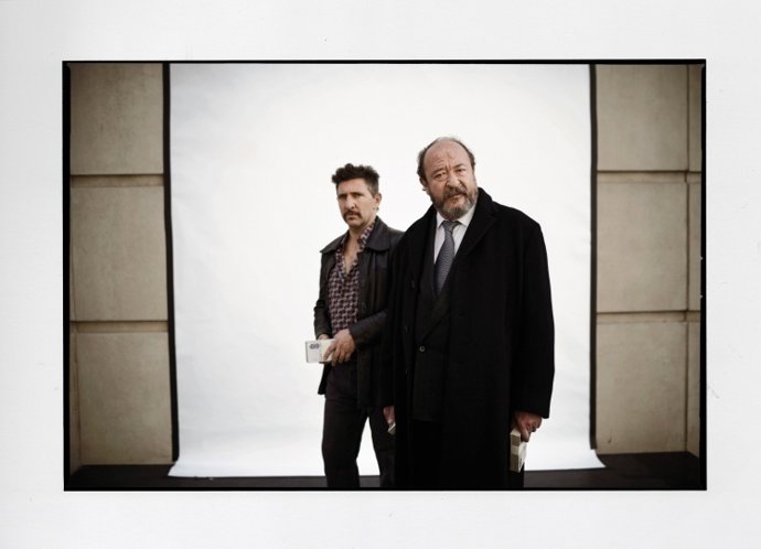 Los actores Andrés Herrera y Pep Cruz 