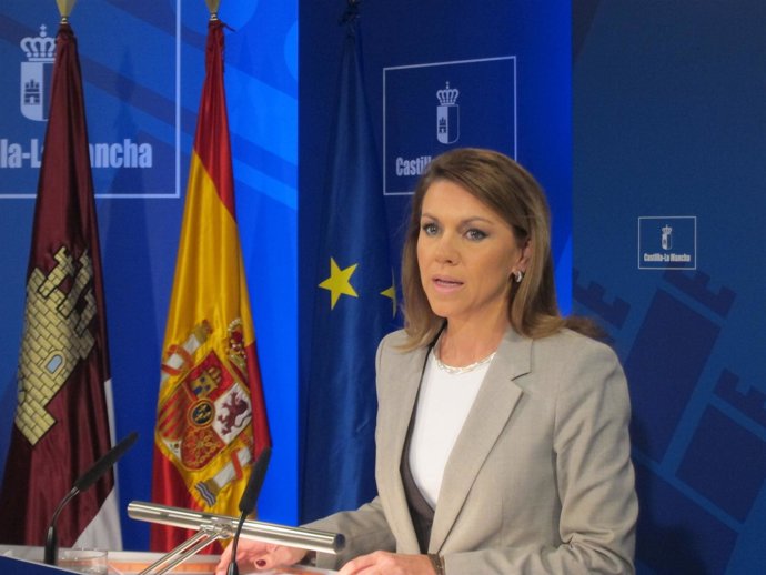 Cospedal en rueda de prensa