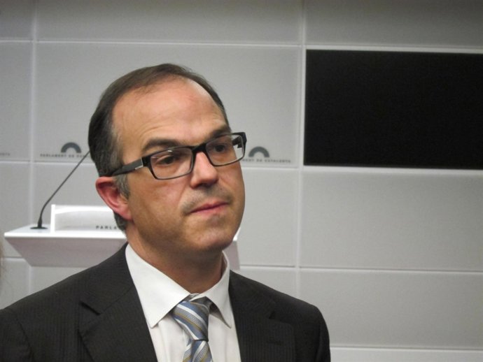 El portavoz de CiU en el Parlament Jordi Turull