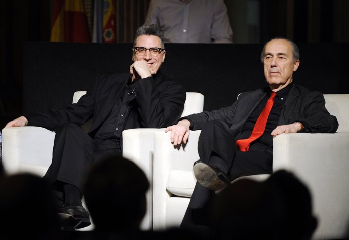 Loquillo y Luis Alberto de Cuenca                