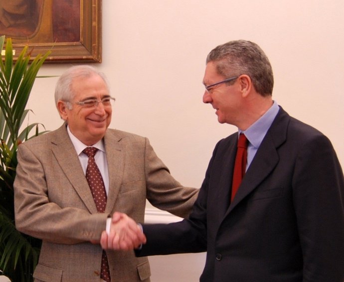 Juan José Imbroda y Alberto Ruiz-Gallardón