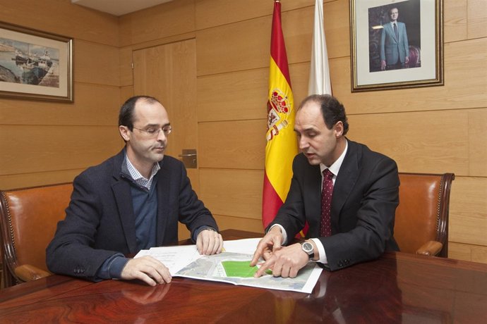 Diego con alcalde Escalante