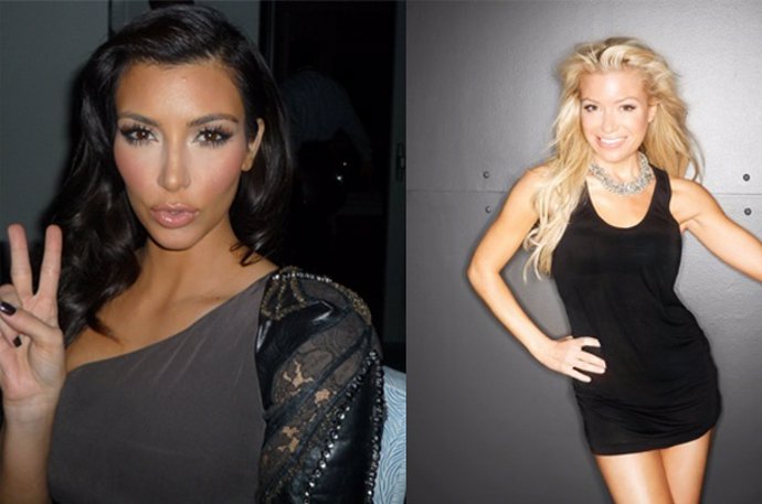 Kim Kardashian y Tracy Anderson