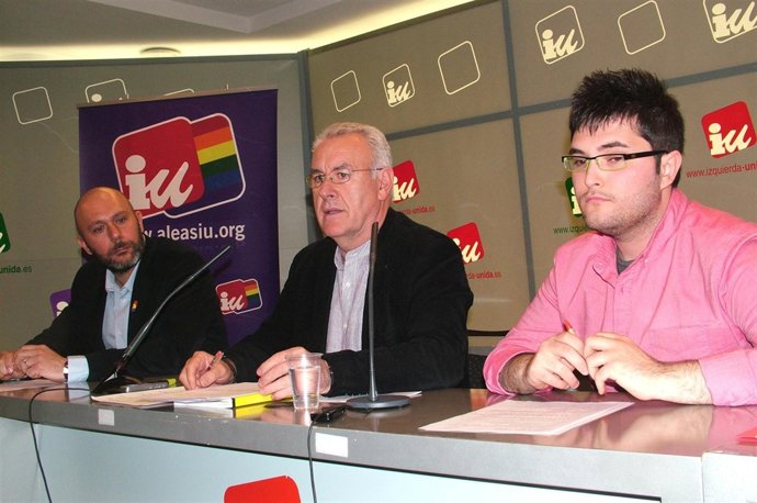 Cayo Lara Y Ricardo Sixto Con ALEAS