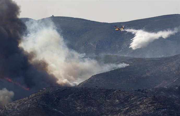 Incendio en Valencia