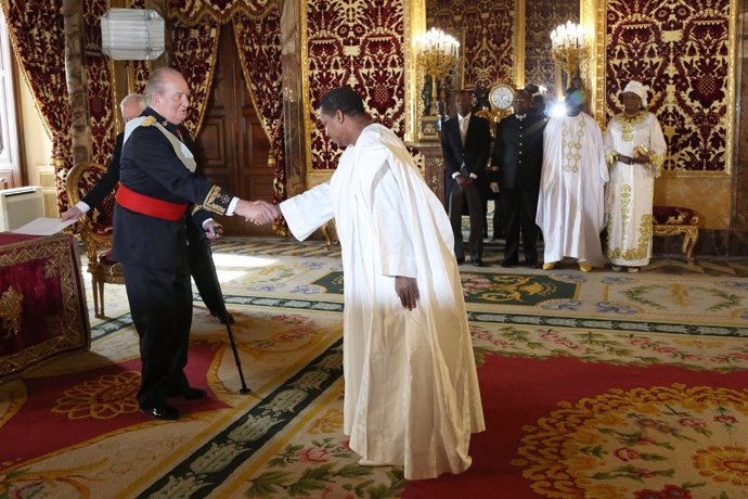 El Rey recibe las credenciales de nuevos embajadores