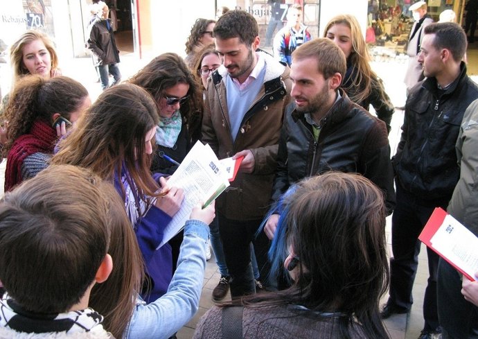 Durán, en su visita a Málaga