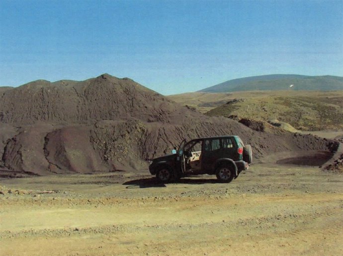 Imagen de la cantera de Matarrepudio