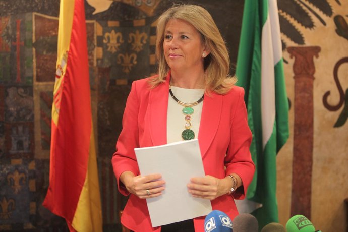 La alcaldesa de Marbella, Ángeles Muñoz