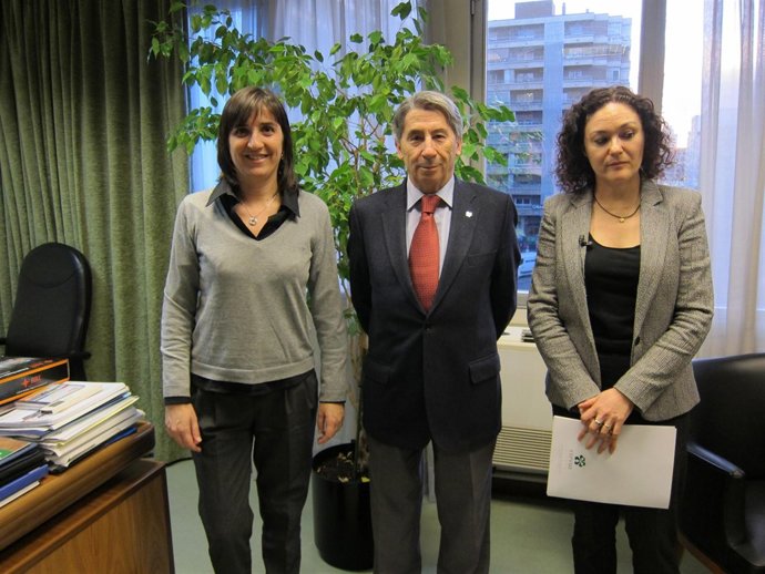 Lola Ranera, López de Hita y Pilar Moreno