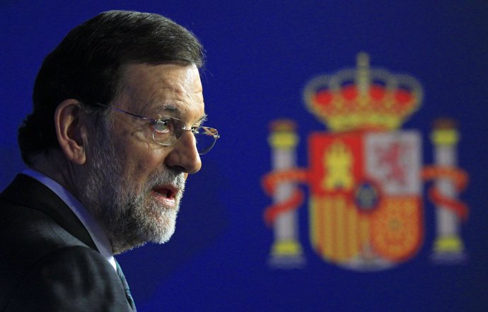 Mariano Rajoy en el Consejo Europeo en Bruselas
