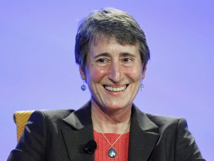 Sally Jewell, secretaria de Interior de EEUU