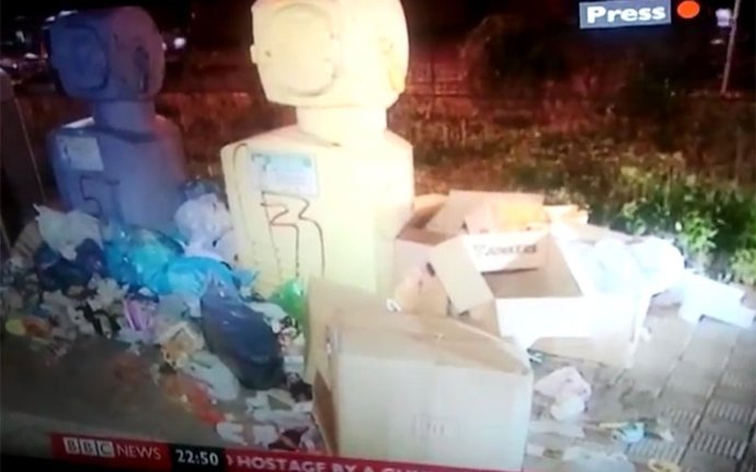 Basuras de Sevilla en la BBC