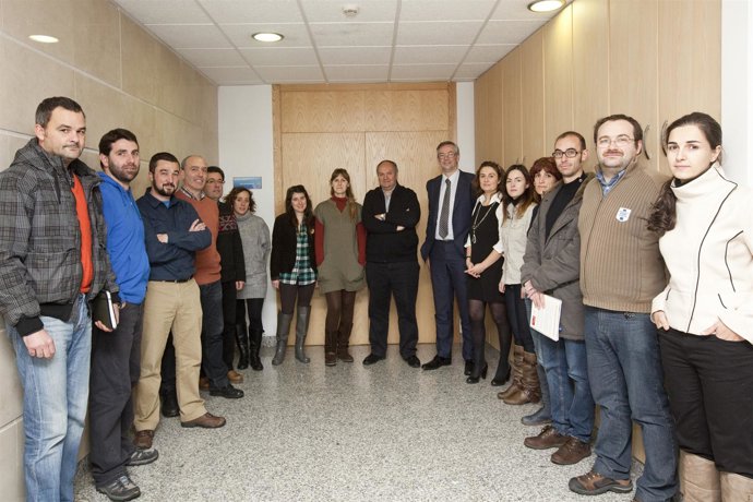 El consejero con representantes de Provoca