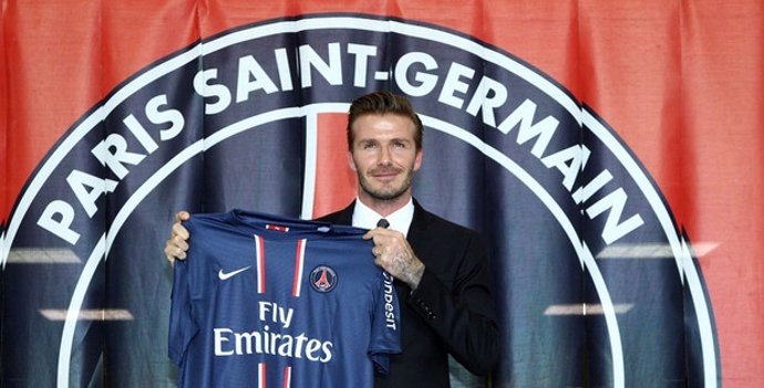 David Beckham, flamante fichaje del PSG francés